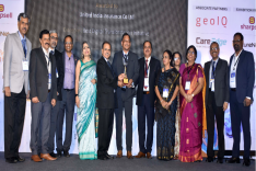 Award received under the Category Best Digital Transformation Initiative" for 100% Digitization of UIIC Motor Own Damage Claim Process